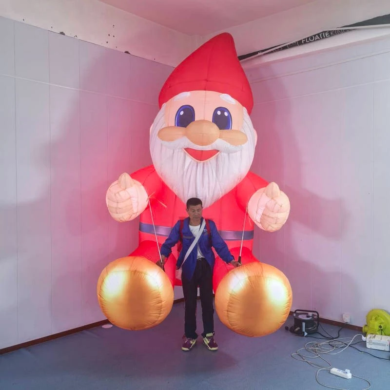 Inflatable Santa Claus Decoration (5) Inflatable Santa Claus Decoration (5)