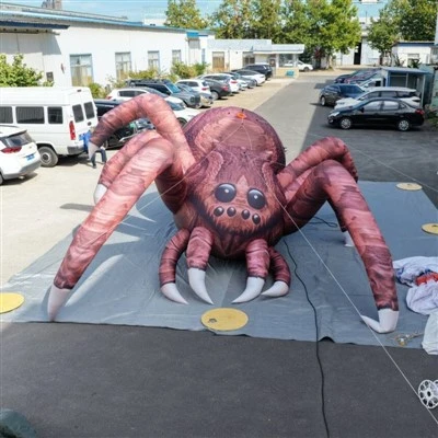 Modelo de aranha inflável gigante de Halloween