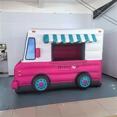 Cabine inflável para carro de ônibus
